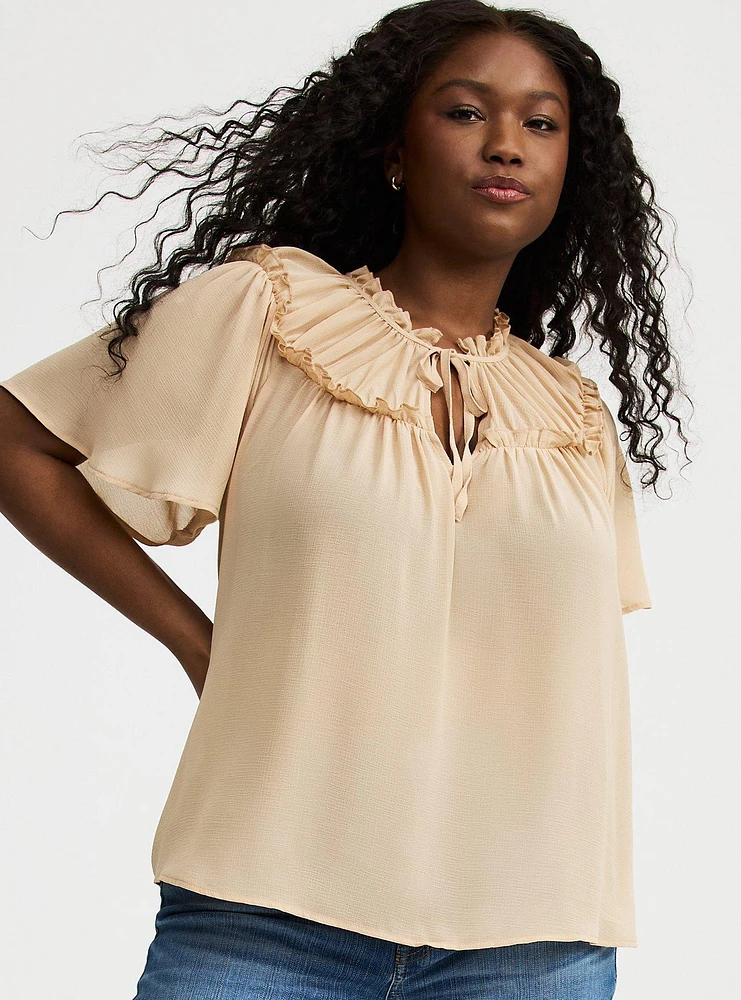 Tie-Neck Blouse