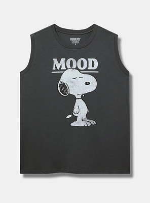 Snoopy Mood Relaxed Cotton Tank