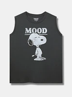 Snoopy Mood Relaxed Cotton Tank