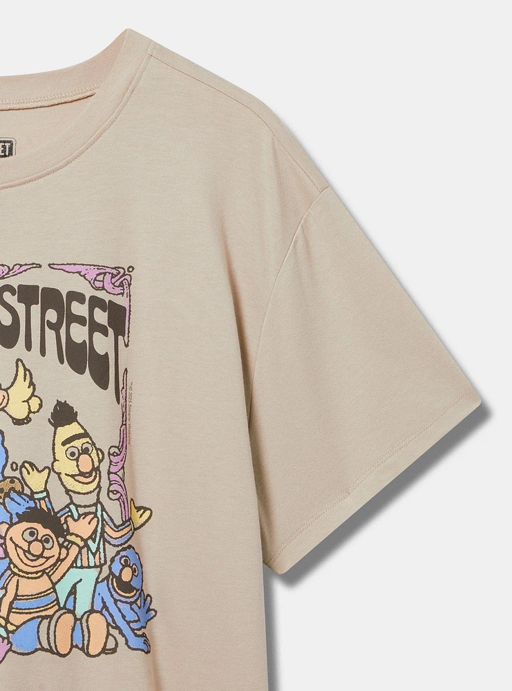Sesame Street Relaxed Cotton Crew Tee