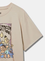 Sesame Street Relaxed Cotton Crew Tee