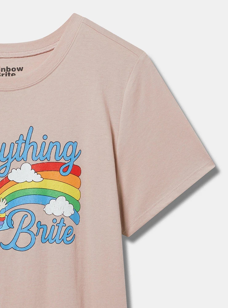 Rainbow Brite Classic Cotton Crew Tee