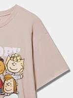 Snoopy & Friends Relaxed Cotton Crew Tee