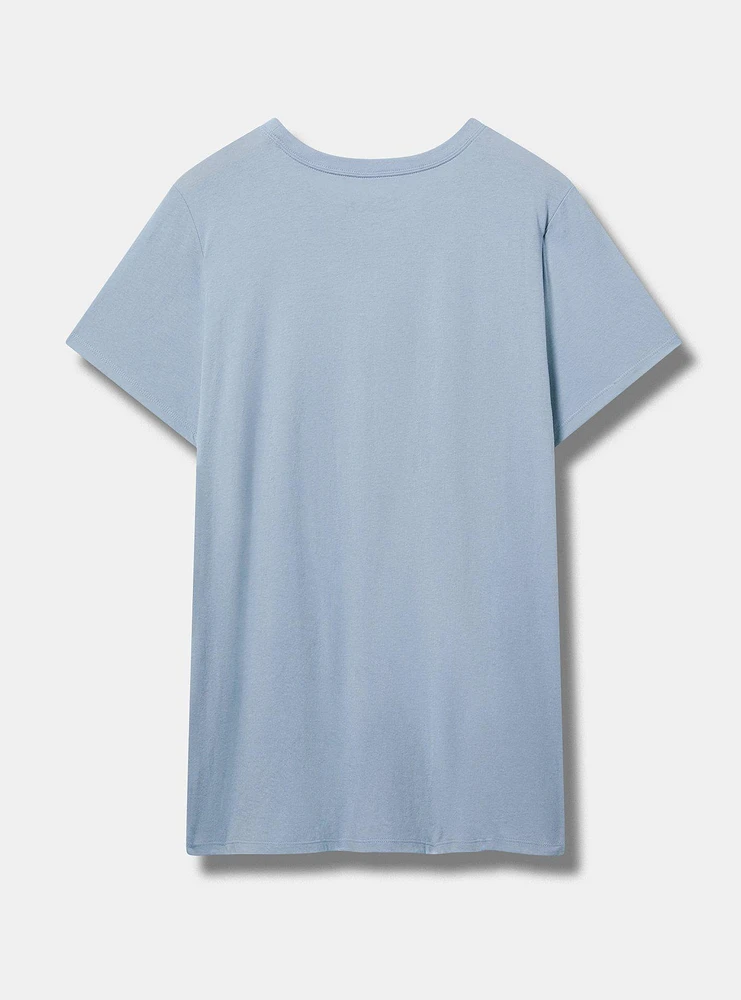 Stitch Classic Cotton Rhinestone Crew Tee