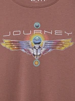 Journey Oversized Cotton Crew Tunic Tee