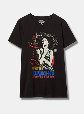 Diana Ross Classic Cotton Crew Tee