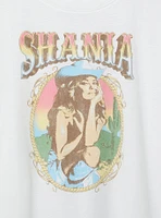 Shania Twain Relaxed Cotton Crew Tee