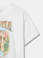 Shania Twain Relaxed Cotton Crew Tee