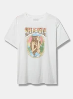 Shania Twain Relaxed Cotton Crew Tee