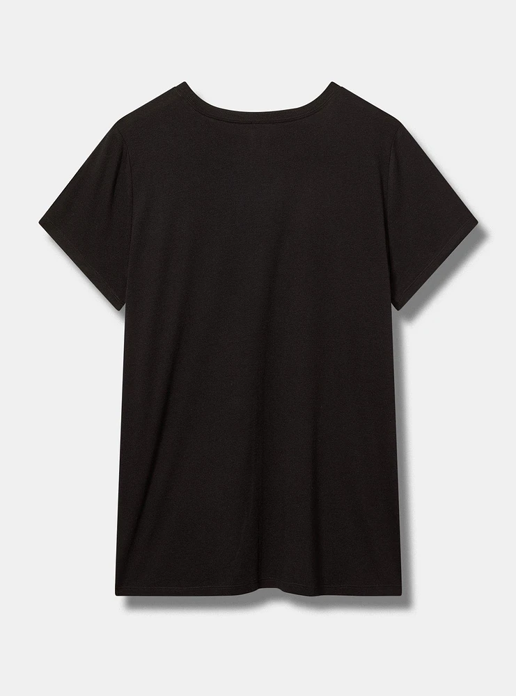 The Beatles Classic Cotton Crew Rhinestone Tee