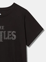 The Beatles Classic Cotton Crew Rhinestone Tee