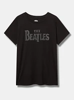 The Beatles Classic Cotton Crew Rhinestone Tee