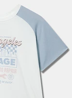 Hot Wheels Crop Raglan Tee