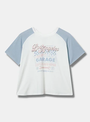 Hot Wheels Crop Raglan Tee