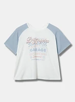 Hot Wheels Crop Raglan Tee