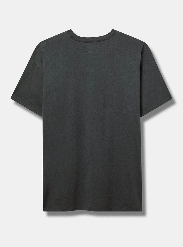 Parental Advisory Oversized Cotton Tunic Tee