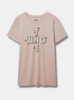 The Who Classic Cotton Crew Embroidery Tee