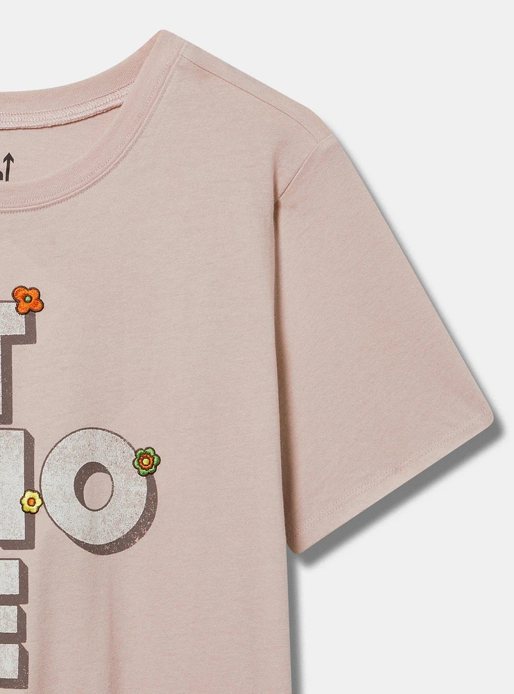 The Who Classic Cotton Crew Embroidery Tee