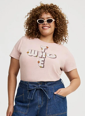 The Who Classic Cotton Crew Embroidery Tee