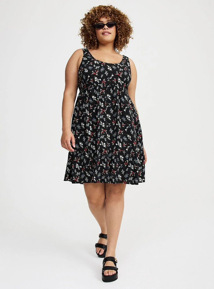 Tiered Tank Mini Dress