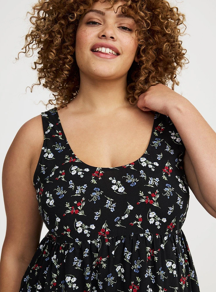 Tiered Tank Mini Dress