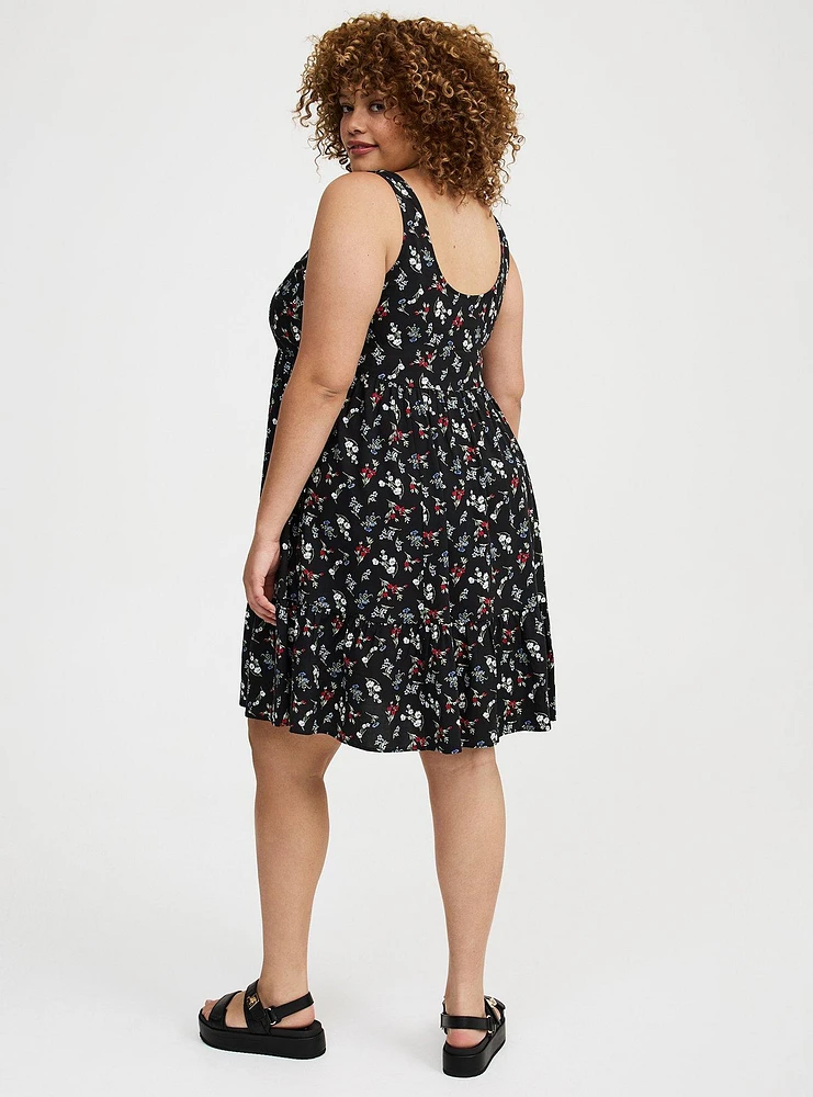 Tiered Tank Mini Dress