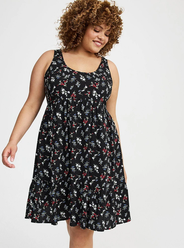 Tiered Tank Mini Dress