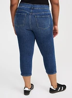 High-Rise Cropped Skinny Lean Jean