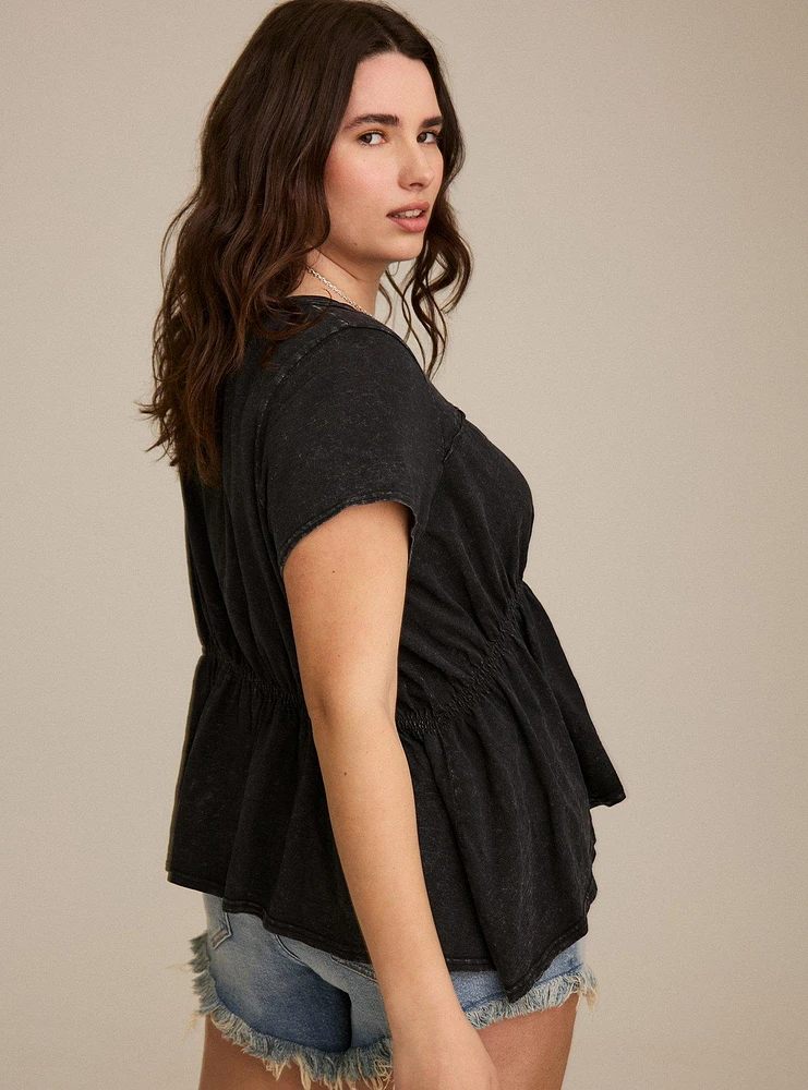 Festi Smocked Tee