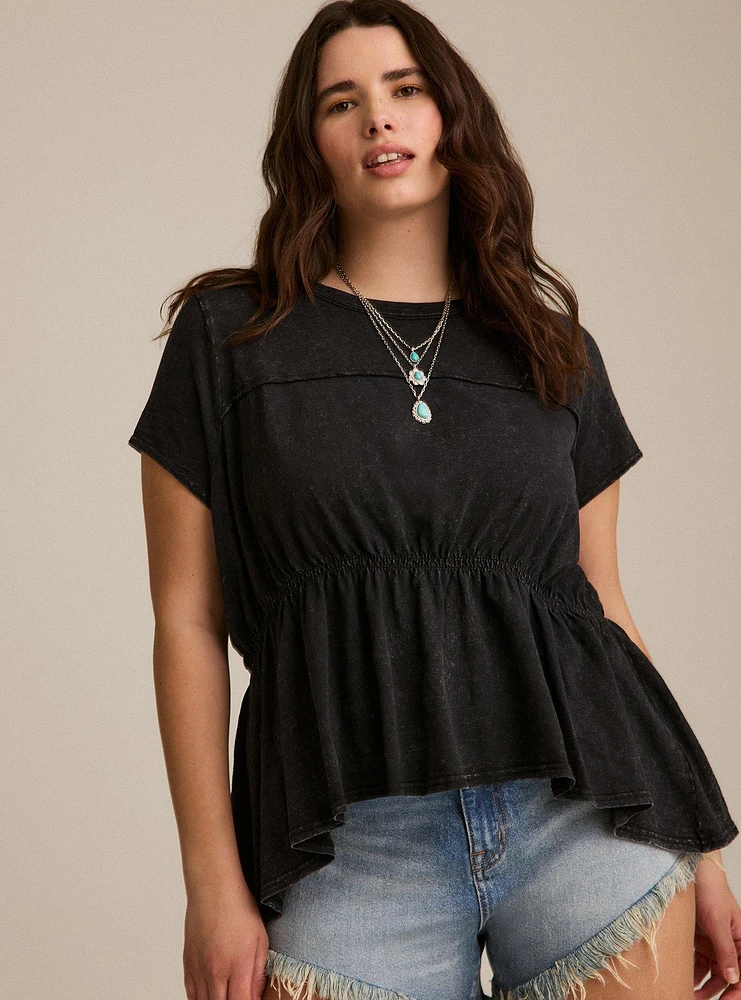 Festi Smocked Tee