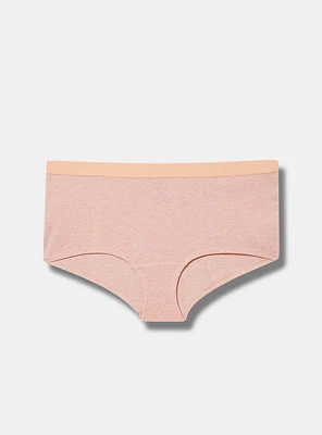 Mid-Rise Cotton Boyshort Panty