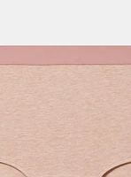 Mid-Rise Cotton Boyshort Panty