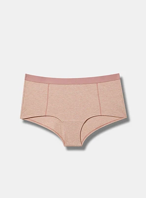 Mid-Rise Cotton Boyshort Panty