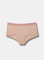 Mid-Rise Cotton Boyshort Panty