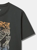 Moth Stars Oversized Tunic Tee