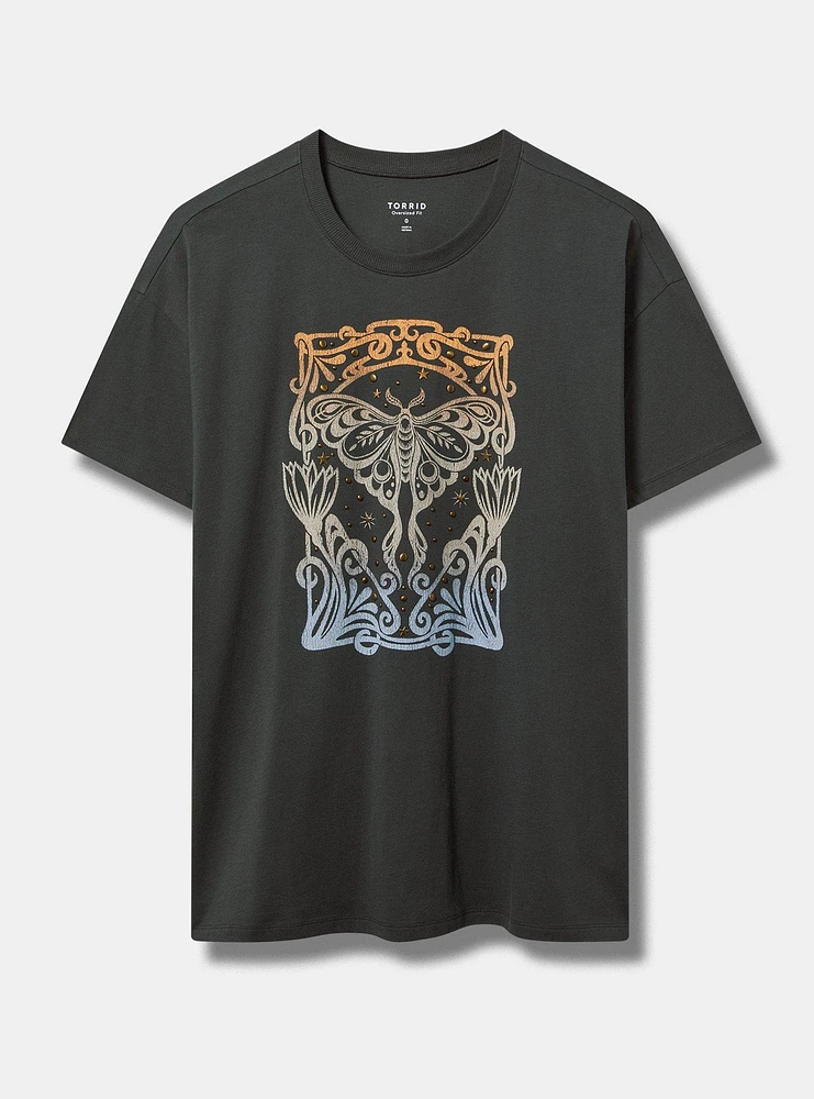 Moth Stars Oversized Tunic Tee