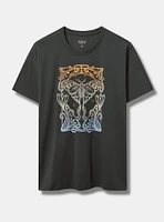 Moth Stars Oversized Tunic Tee