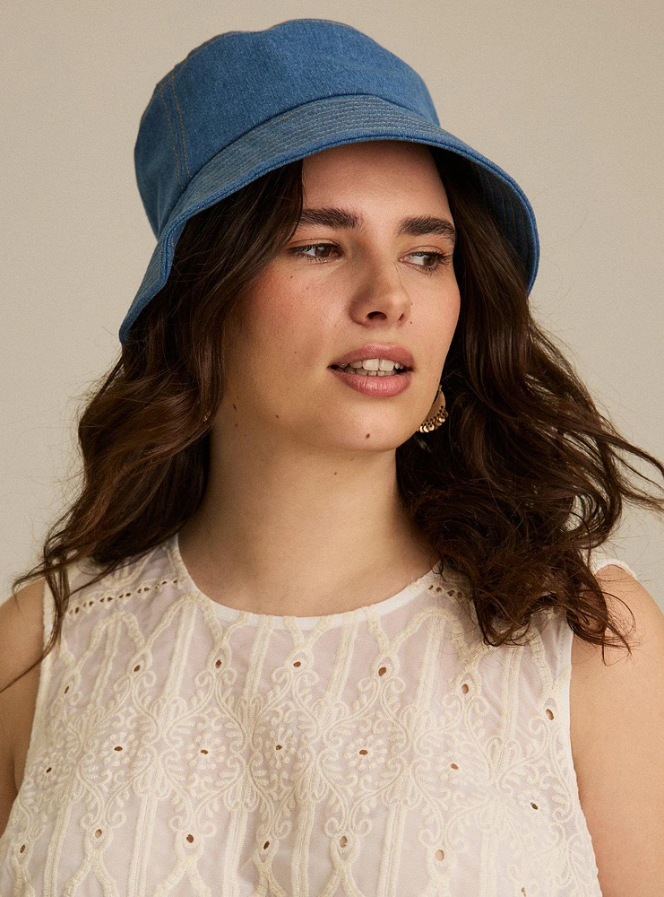 Denim Bucket Hat
