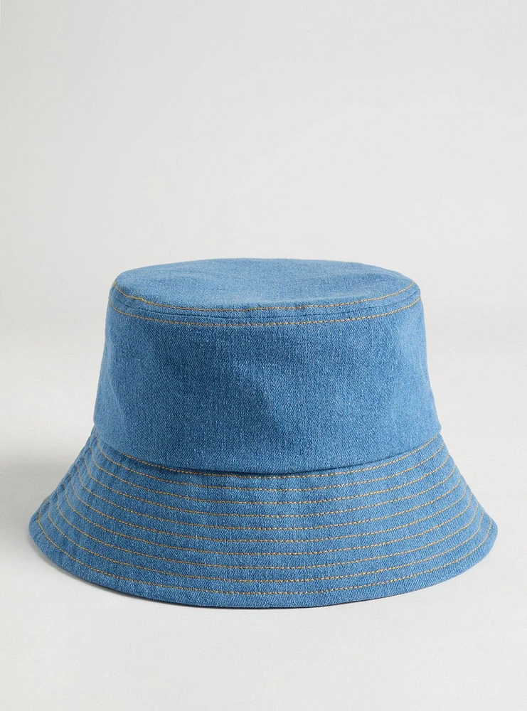Denim Bucket Hat