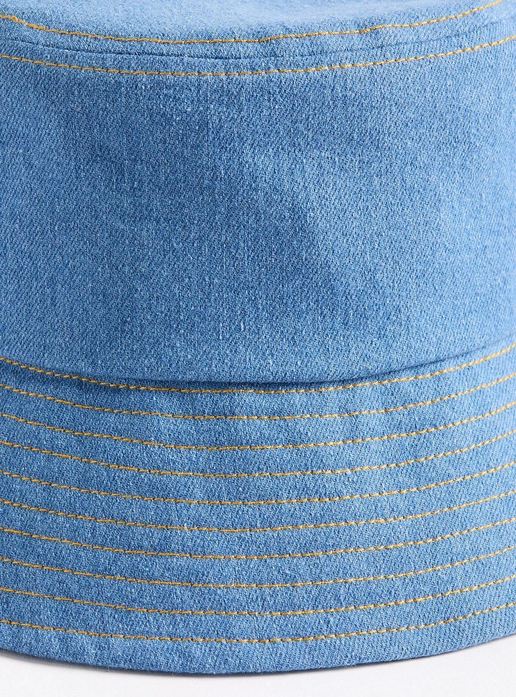 Denim Bucket Hat