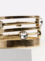 Burnished Bangle Set