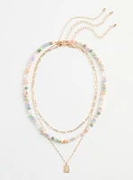 Beaded Layered Necklace