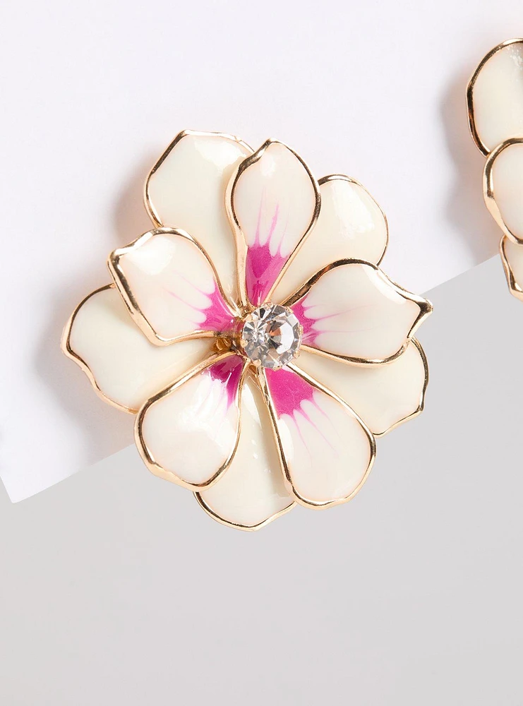 Floral Statement Earrings