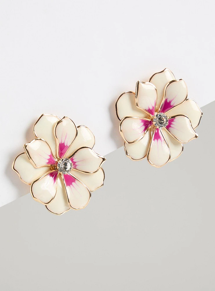 Floral Statement Earrings