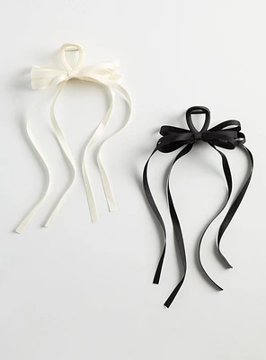 Ribbon Bow Clips