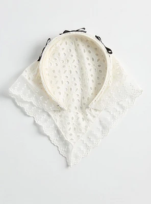 Eyelet Scarf Headband