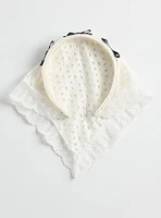 Eyelet Scarf Headband