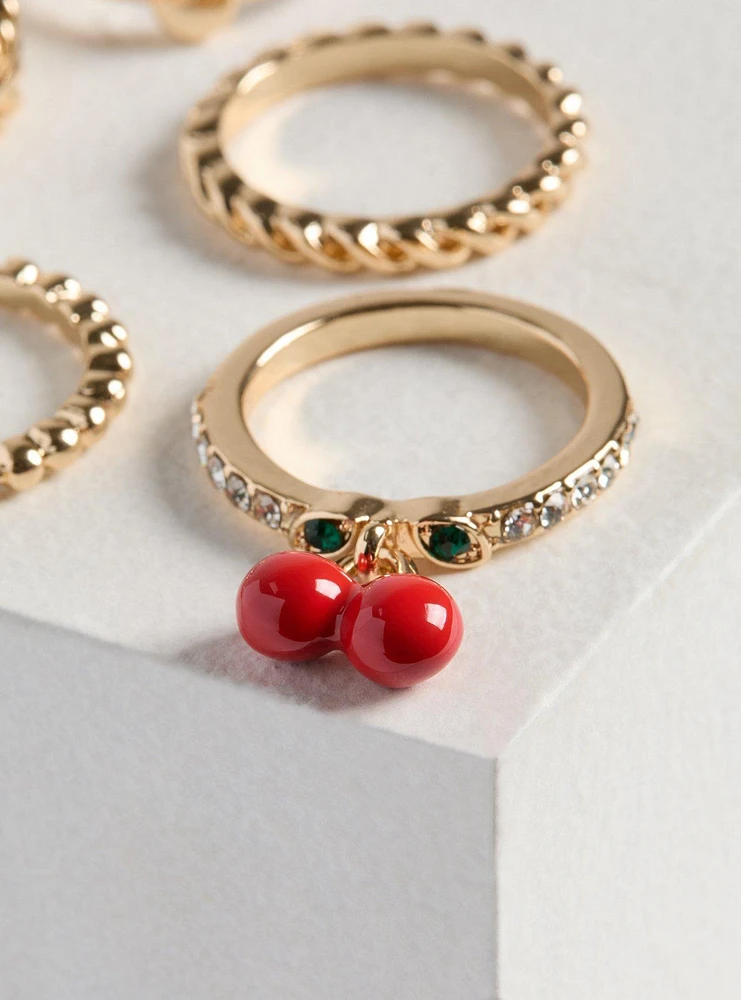 Cherry Ring Set