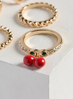 Cherry Ring Set