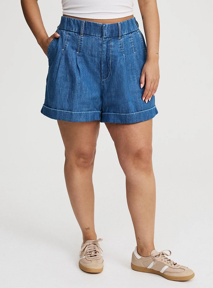 3.5'' Pleated Trouser Short